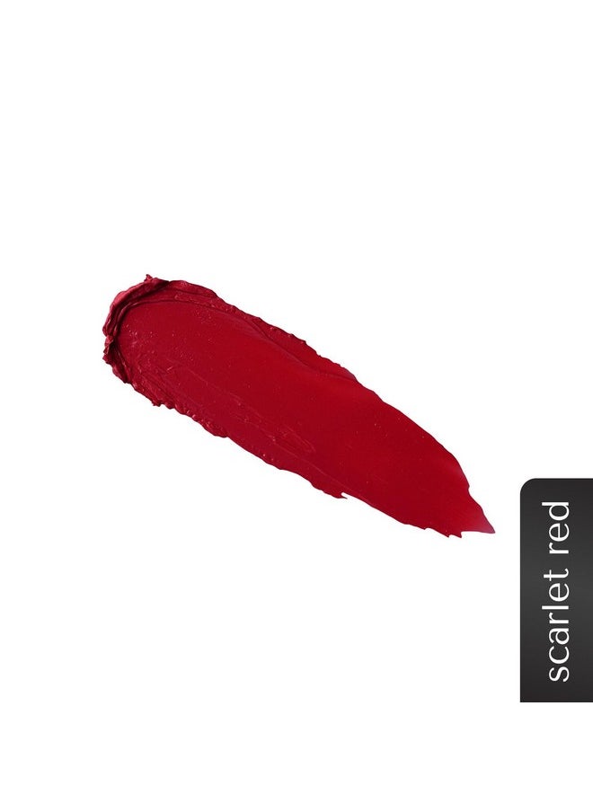 Bella Vita Organic BELLAVITA Comfort Matte Bullet Lipstick| Intense Colour| Creamy Matte Finish| Intense Moisturisation| Smooth Glide| Lipsticks for Women |4 Hr Stay, Scarlet Red, 4.2 gm  - Image 3