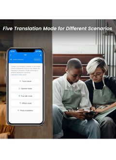 General M3 translation headset, can perform voice translation in 74 languages and 70 accents, fast response, with a high accuracy rate of 97%, innovative slide design, ideal for travel and business use  - Image 4
