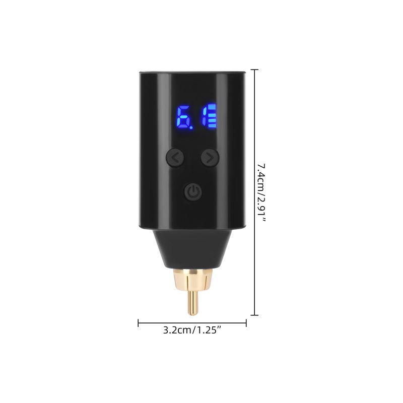 Tattoo Power Supply Voltage Stabilizer Regulator Transformer LCD Digital Display RCA Connector For Tattoo Machine Tattoo Supply Accessory - Image 3