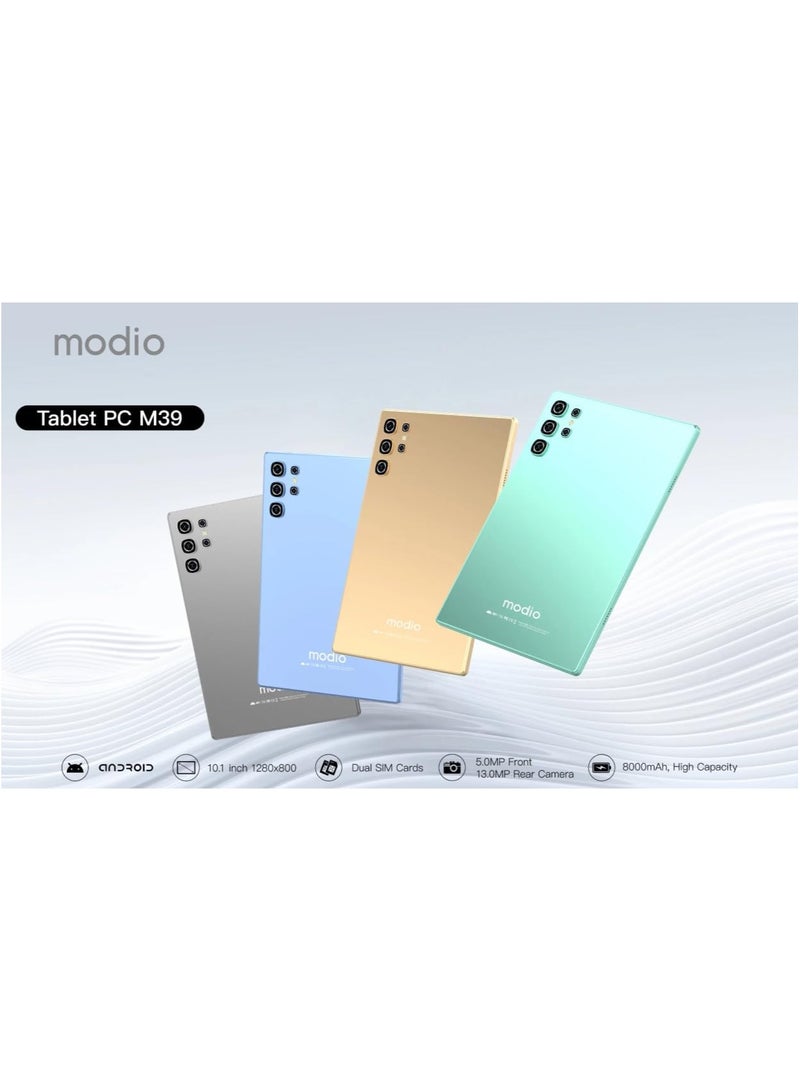 MODIO TAB M39 Tablet 10.1" Android Tablet PC, 12GB RAM 512GB ROM, Dual SIM 4G, WiFi, Bluetooth, Dual Camera – Large Display, Fast Performance - Image 3