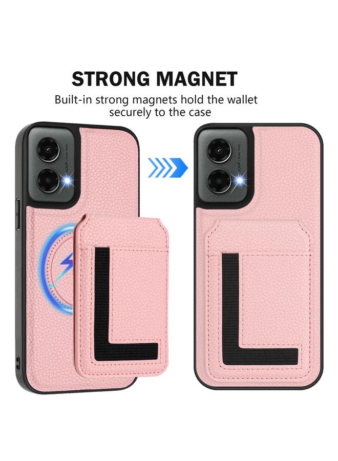 اس-توب جراب لهاتف Motorola Moto G 5G 2024 CX01 جراب هاتف مغناطيسي قابل للفصل مع حامل بطاقات Magsafe - Image 2