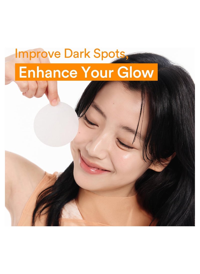 ابيب مناديل فيتا تاتش غلوتاثيون للبقع الداكنة، 60 منديلًا/7.43 أونصة سائلة، مناديل كورية تونيك للبقع الداكنة وفرط التصبغ للبشرة الحساسة - Image 2