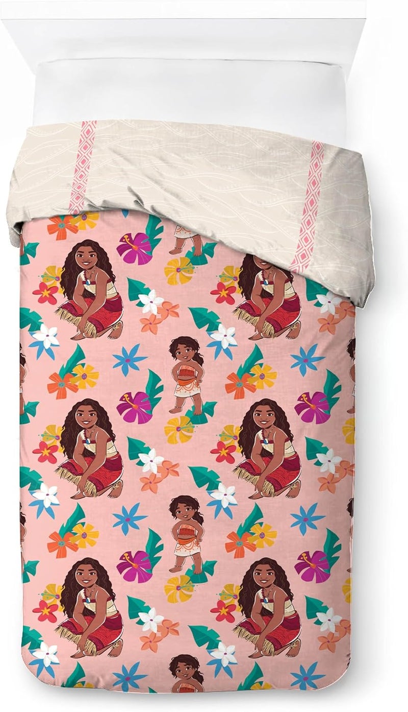 Jay Franco Disney Moana 100% Cotton Single Duvet Cover Set - Includes 50 x 70cm Pillowcase - Image 3