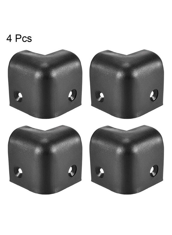 uxcell Speaker Corner Protectors Cabinet Edge Corner 1.14'' Speaker Stackable Guard Wrap Angle Case Protection 4pcs - Image 2