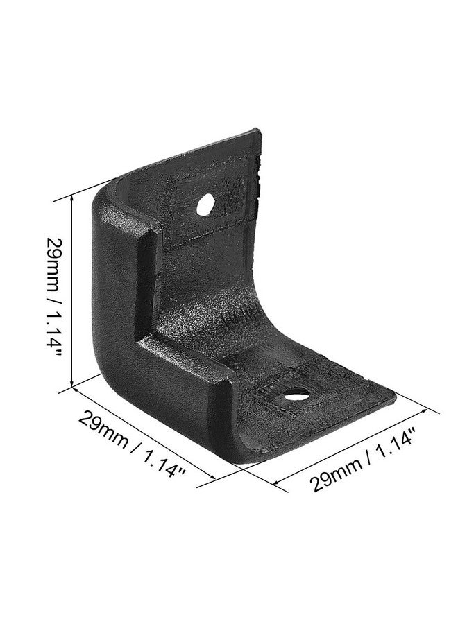 uxcell Speaker Corner Protectors Cabinet Edge Corner 1.14'' Speaker Stackable Guard Wrap Angle Case Protection 4pcs - Image 3