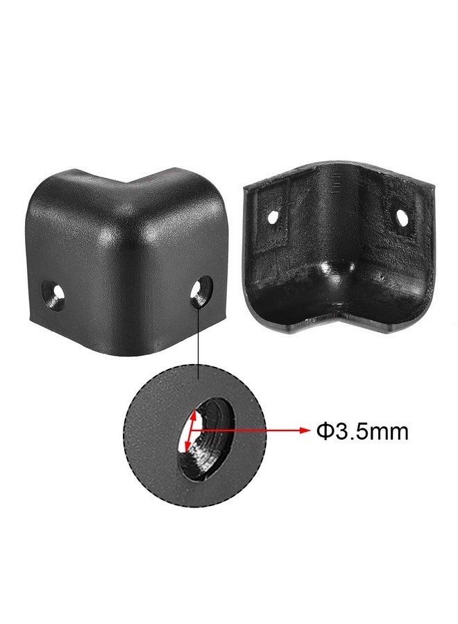 uxcell Speaker Corner Protectors Cabinet Edge Corner 1.14'' Speaker Stackable Guard Wrap Angle Case Protection 4pcs - Image 4