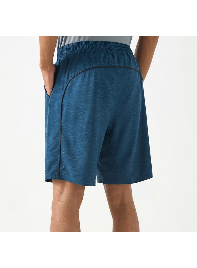 كابا شورت بخصر مطاطي وجيوب وطبعات شعار من كابا - Image 4