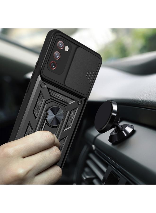 S-TOP Case For Samsung Galaxy S20 FE 5G Sliding Camera Cover Design TPU+PC Protective Case - Image 3