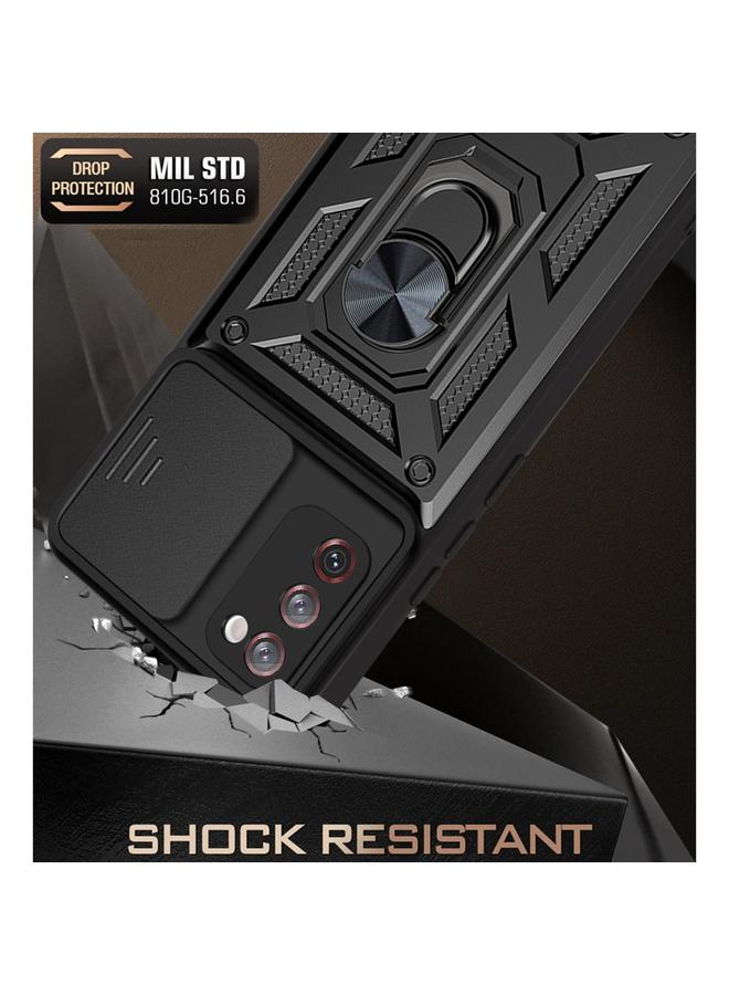 S-TOP Case For Samsung Galaxy S20 FE 5G Sliding Camera Cover Design TPU+PC Protective Case - Image 2