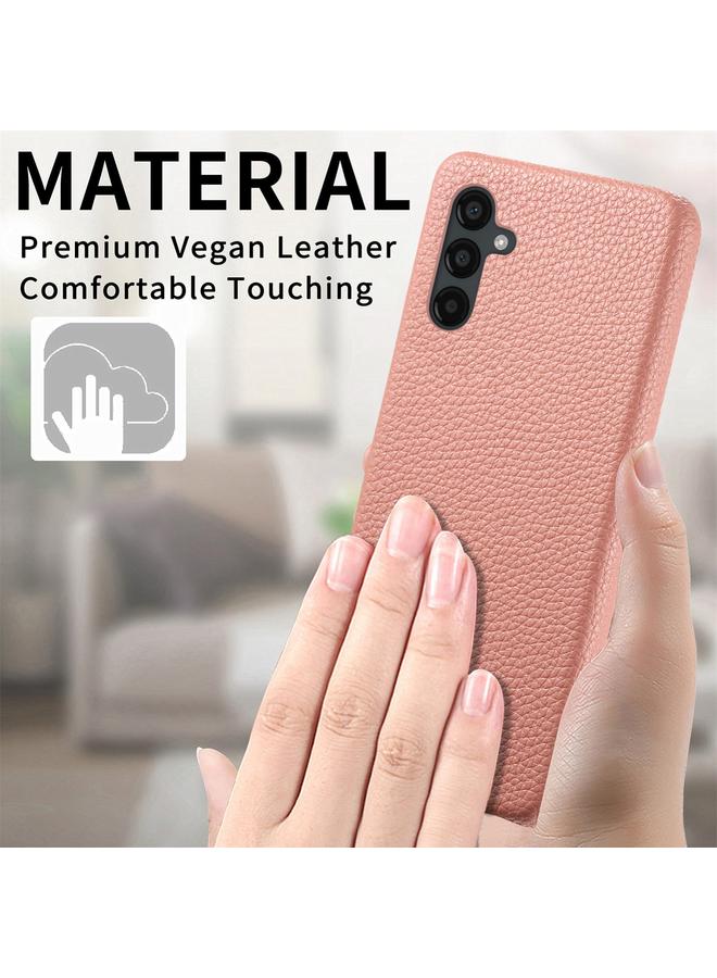 اس-توب جراب لهاتف Samsung Galaxy A24، جراب خلفي من الجلد بحافة زيت الليتشي - Image 2