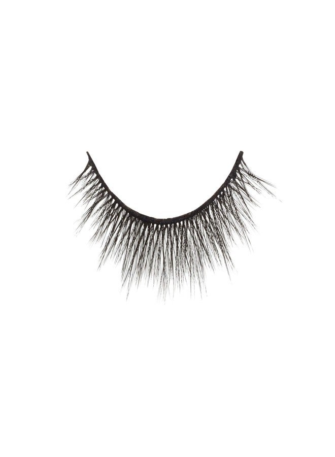 Amorus 3D Hand made Faux Mink Black Lashes #32 Nature fluffy light Reusable (12 PACK) - Image 2