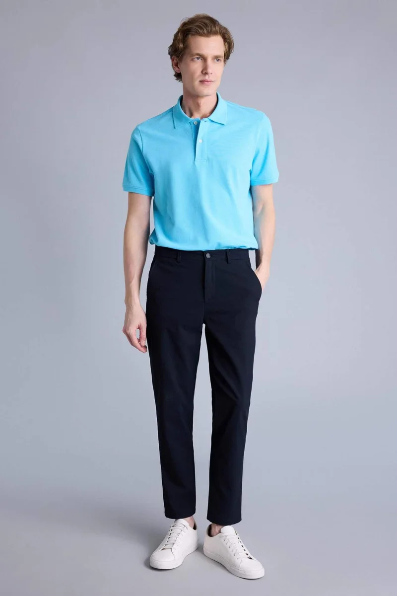 DeFacto 100% Cotton Polo T-Shirt