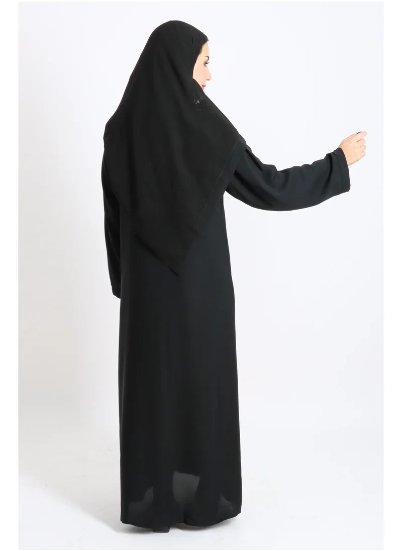 اكسا عباية كرستال انيقة AIK5033