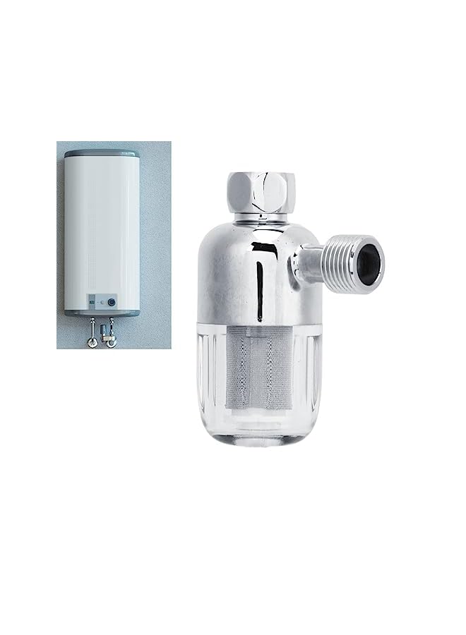 Water Filter, Shower Filter Universal Stainless Steel for Water Heater for Home - Image 2