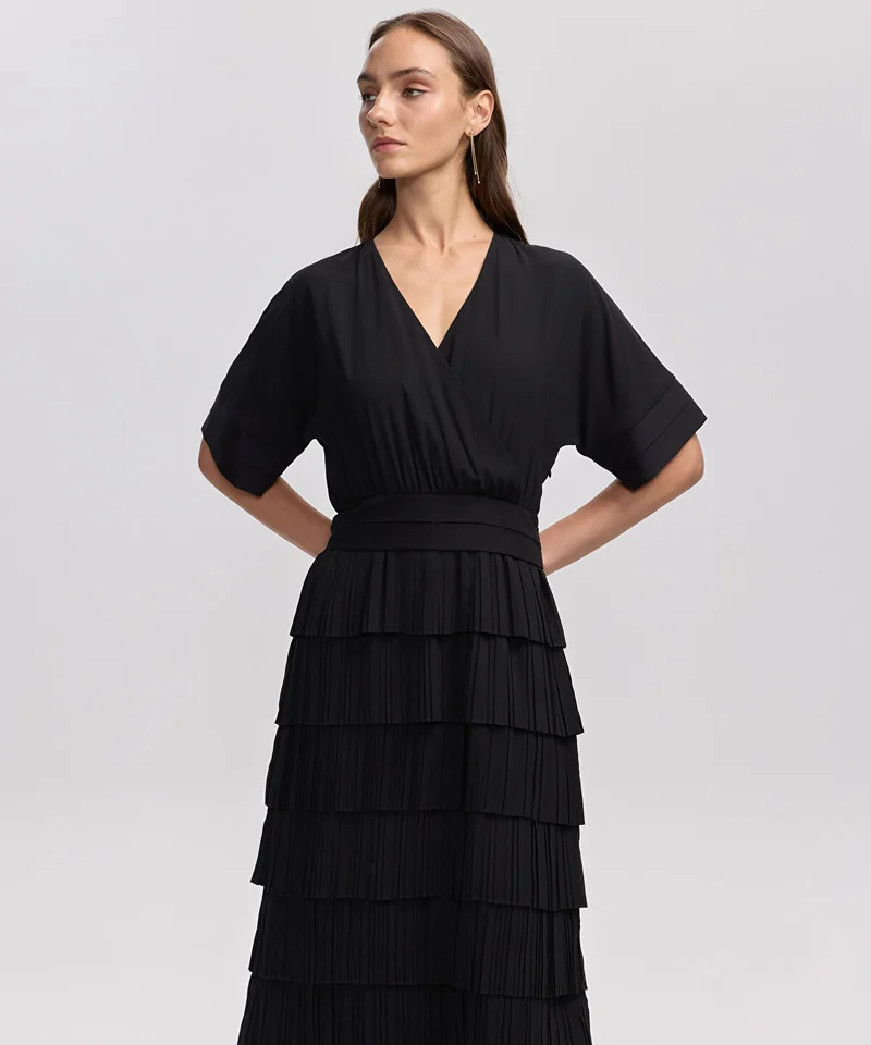 Ipekyol  Pleated Maxi Dress for Women | Best Price UAE