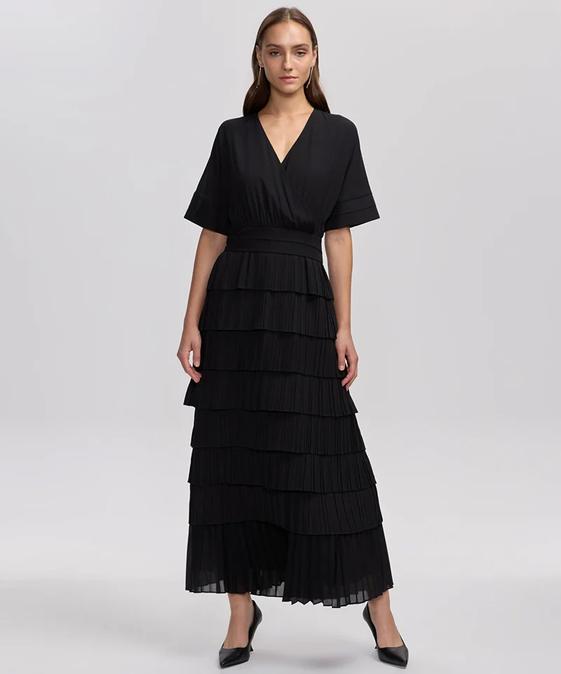 ابيكول Pleated Maxi Dress