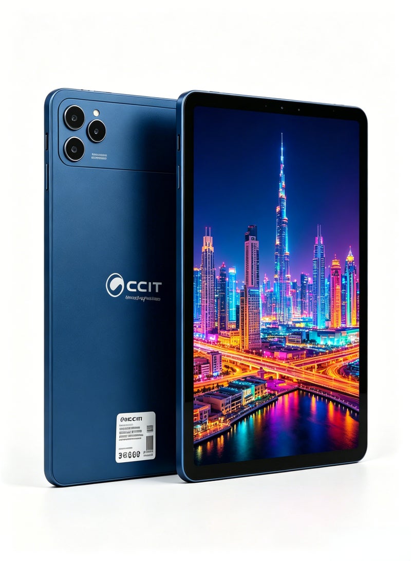 CCIT Tab 17 Plus Tablet, 11-Inch In-Cell IPS LCD, 16GB RAM, 1TB ROM, 5G Dual SIM, 12000mAh Battery - BLUE - Image 2