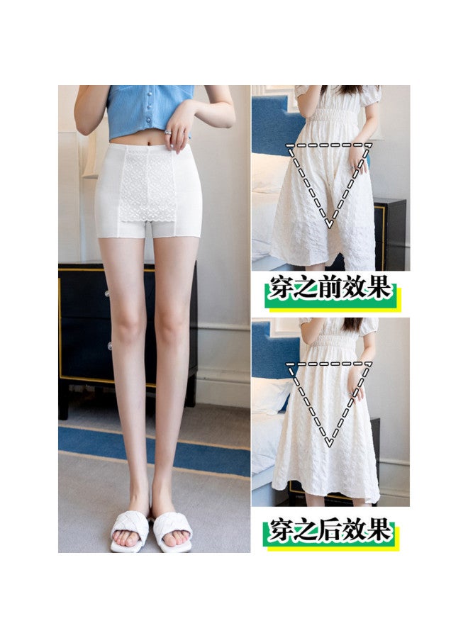 Top melon Women'S Underwear Pants, Large Size Thin Double-Layer Anti-Exposure Shorts, Anti-Crotch Safety Pants - Image 4