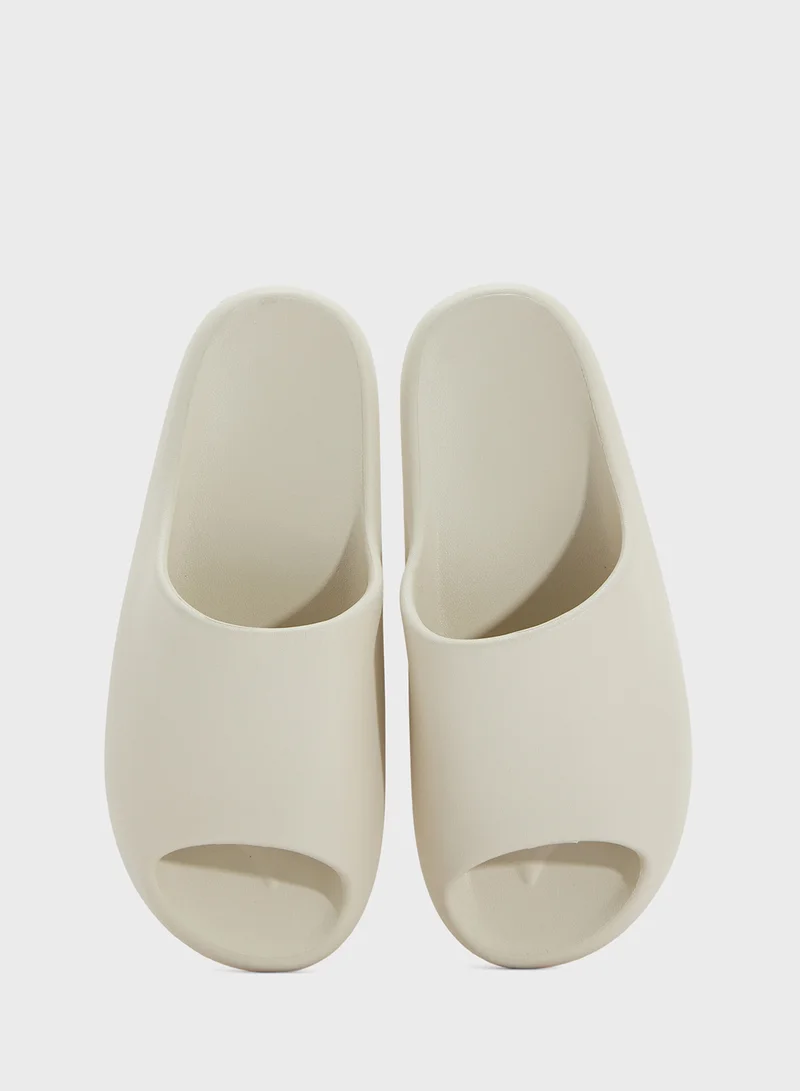 Seventy Five Open Toe Comfy Home Slippers
