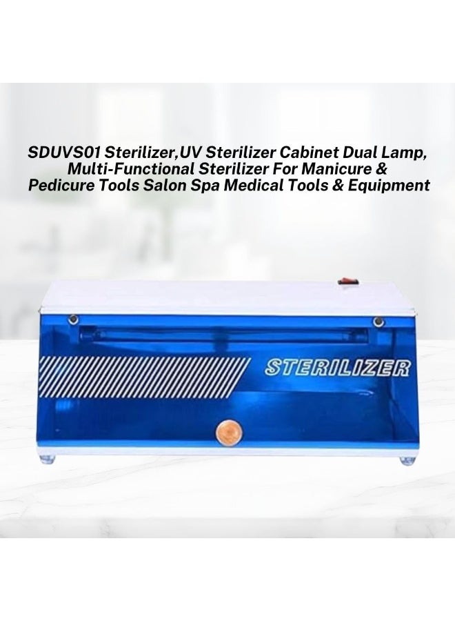 sd e-trading SDUVS01 Sterilizer,UV Sterilizer Cabinet Dual Lamp,Multi-Functional Sterilizer For Manicure & Pedicure Tools Salon Spa Medical Tools & Equipment - Image 2