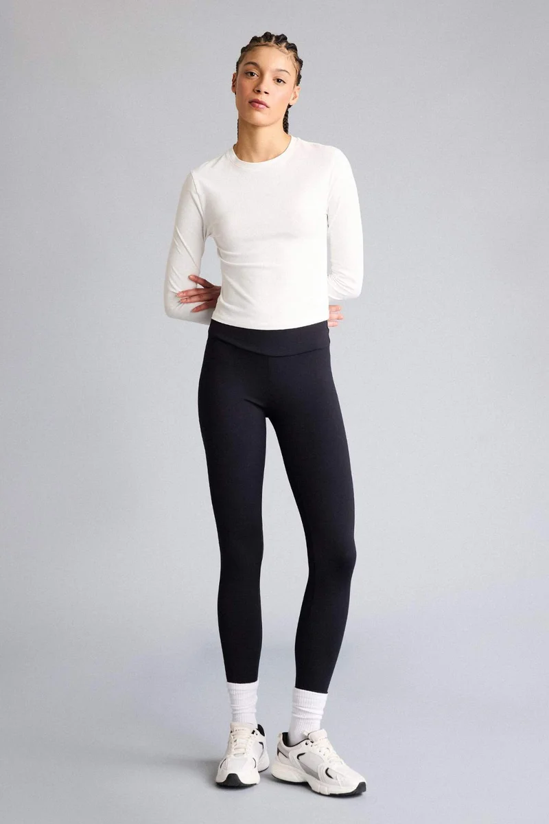 Defacto High Waist Ankle Length Leggings