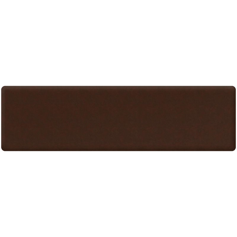 GelPro Anti Fatigue Nonslip Mat Hard Floor Utility Mats for Garage Patio and Kitchen  20 x 72 x 5  Leather Grain Truffle
