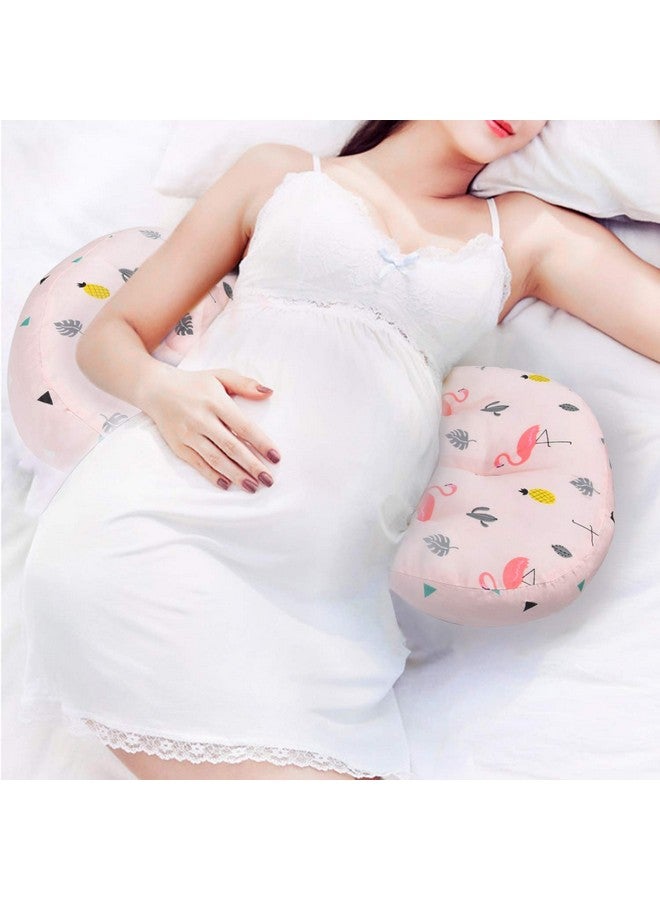 AIFUSI Pregnancy Pillow, Side Sleeper Maternity Belly Support Pillows Double Wedge For Both Bump And Back Best Pregnant Mom Gift  - Image 1