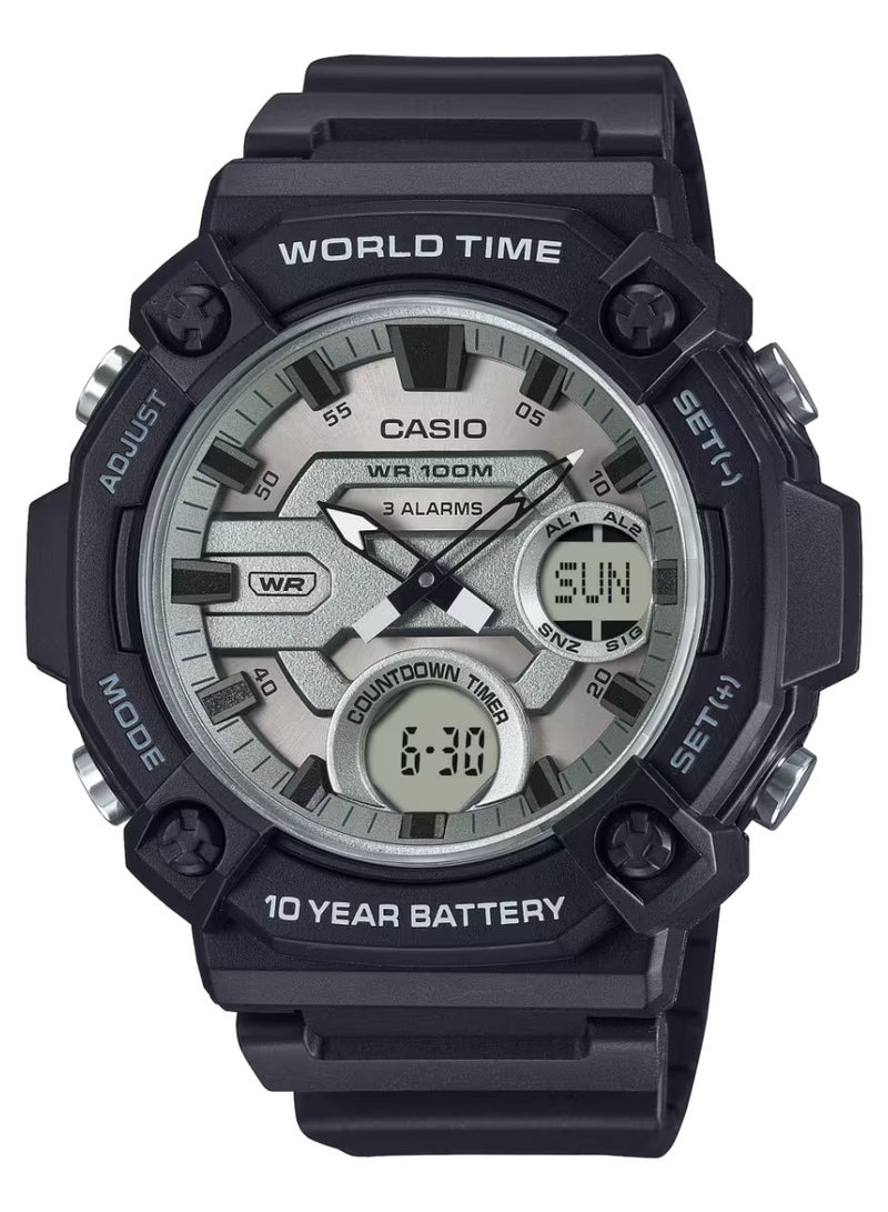 Casio Digital Men Watch AEQ-120W-7AVDF - Perfect Timing - Image 1