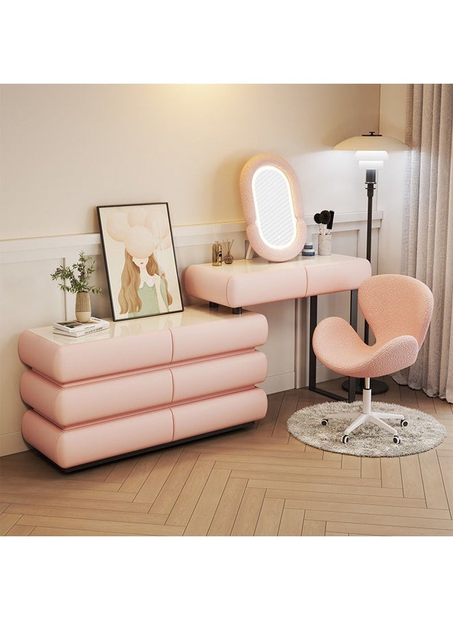 keke Multifunctional Makeup Vanity Dressing Table with Drawers and Chair 120 CM  - Image 4