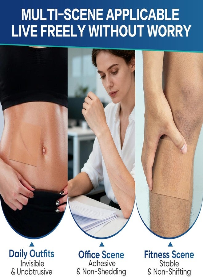 5 قطع من شرائح السيليكون الطبي من KINDSHINE، علاج متطور للندبات والوقاية منها، مناسبة للندبات الجراحية، وندبات الحروق، والندبات الضخامية، والندبات الجدرية، شرائح مرنة وغير ظاهرة (4 بوصات × 4 بوصات). - Image 5