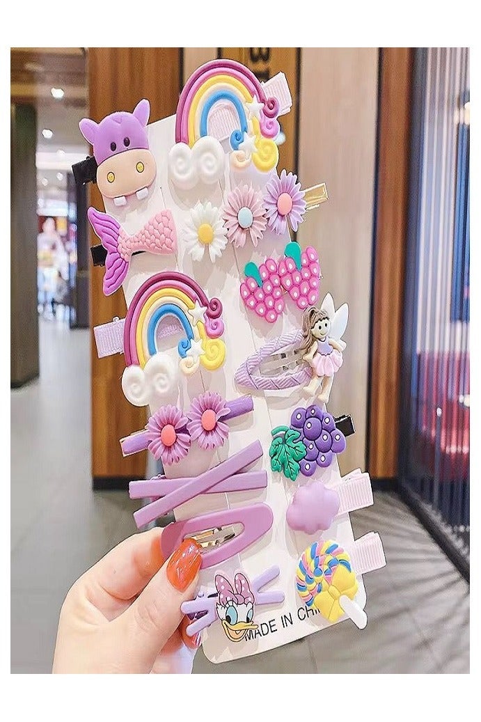 BELLA CIAO accessories girls hair clips set kids toddlers teens girls - Image 2