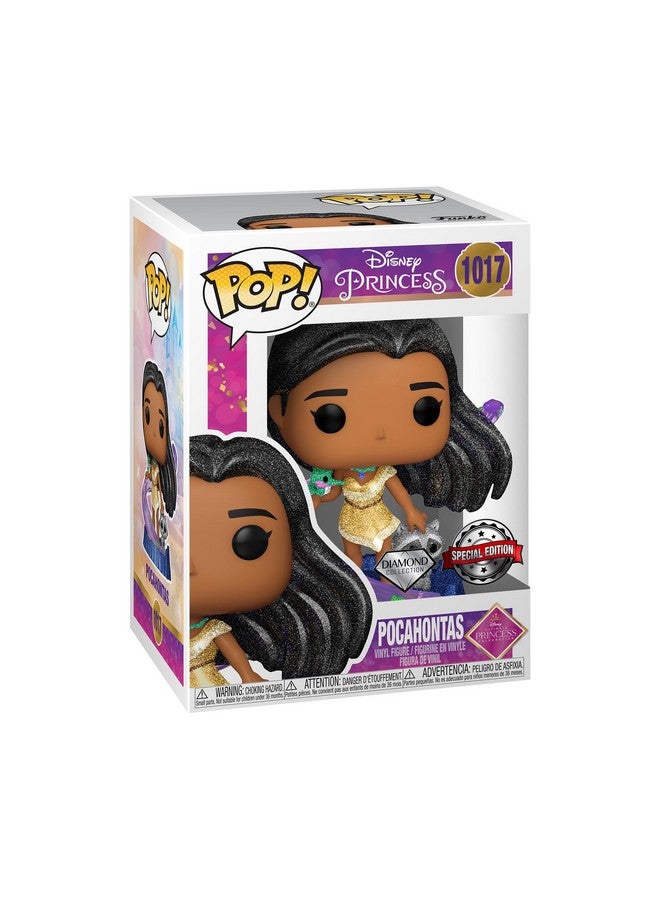 Funko POP! Pocahontas#1017 Diamond Collection HOT Topic Exclusive - Image 1