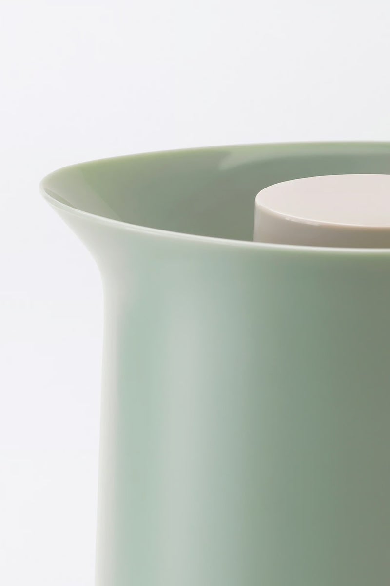 بيهوفد ترمس حافظ للحرارة، أخضر فاتح/بيج، ١ لتر - Image 4