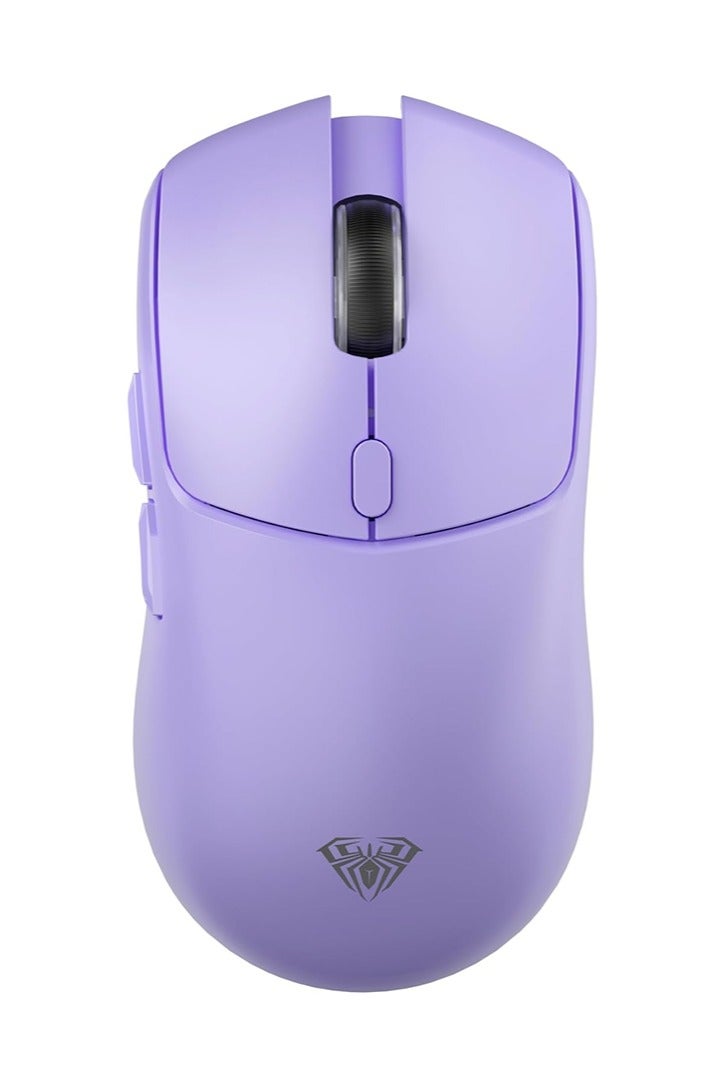 AULA SC580 Wireless Gaming Mouse, Tri-Mode 2.4G/BT5.0/USB-C Gaming Mouse, 12000 DPI Rechargeable Wireless Mouse with 6 Programmable Buttons, Ergonomic Computer Mouse for Laptop/PC/Mac/Tablet - Image 1