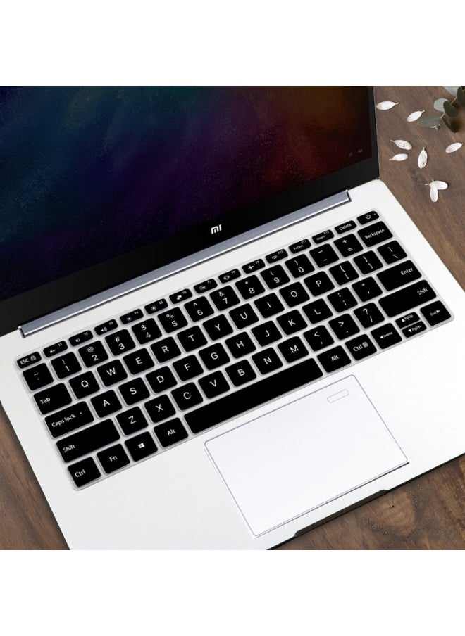 Generic - Suitable For Millet 13Redmi G Game This Red Rice 14 2022 Notebook Silicone Keyboard Protective Film-Color:TPU-Dimensions:J15 Millet 2018 15.6 Inch (with Number Keys) - Image 1