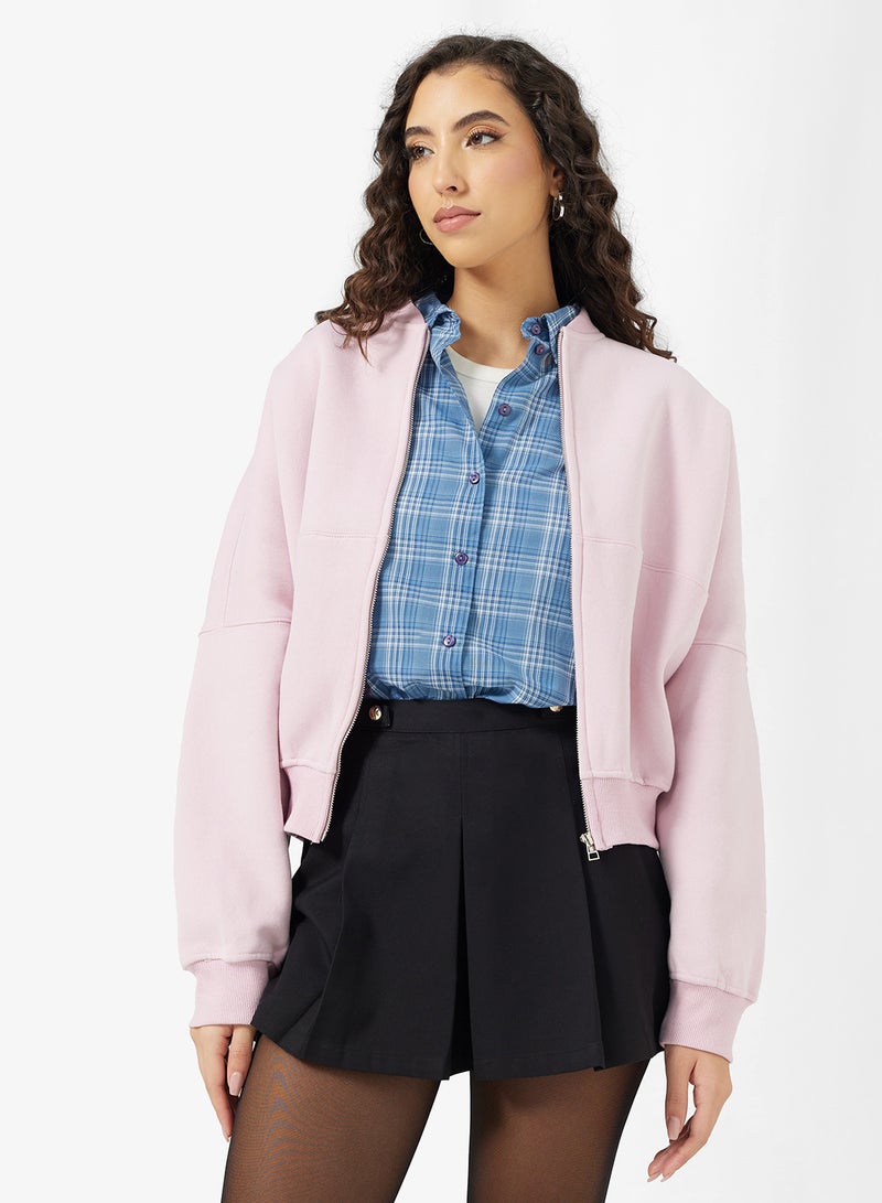 جينجر سترة بومبر بسحاب - Image 1