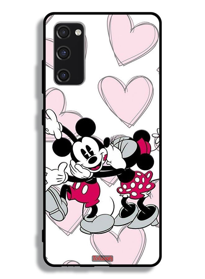 Tolwak Samsung Galaxy S20 FE Protective Case Cover Mickey Mouse Hug - Image 2
