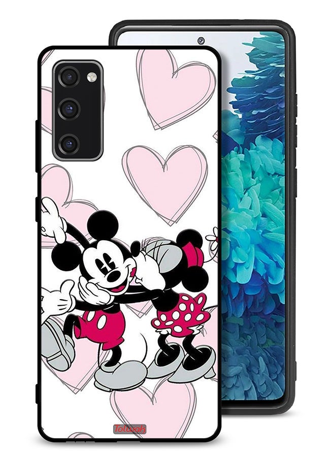 Tolwak Samsung Galaxy S20 FE Protective Case Cover Mickey Mouse Hug - Image 1