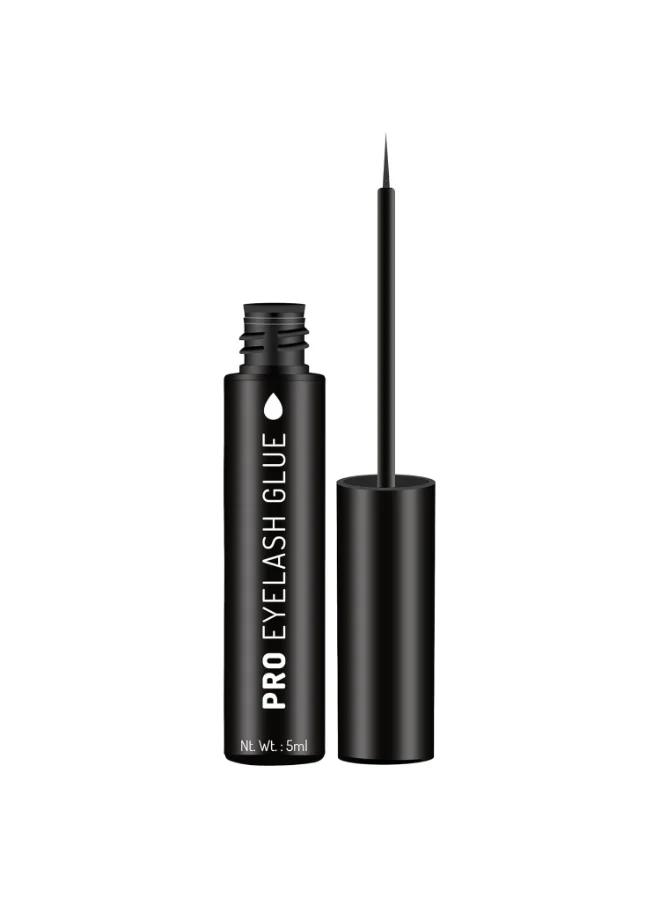سويس بيوتي Swiss Beauty Pro Eyelash Glue - Black, Eye Makeup, PH balanced Waterproof, Long -Lasting Dries down clear  5Ml