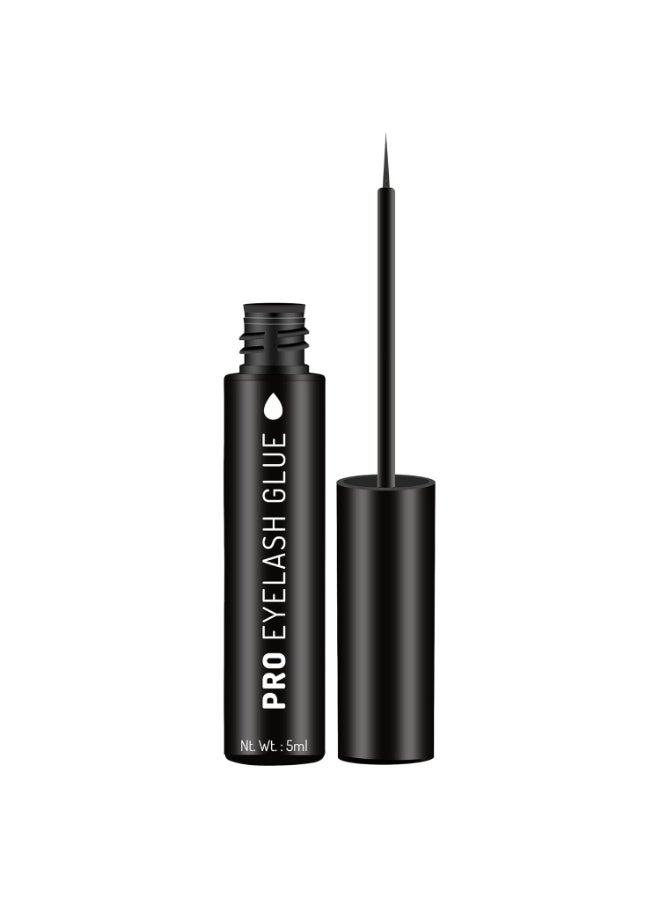 Swiss Beauty Pro Eyelash Glue - Black, Eye Makeup, PH balanced Waterproof, Long -Lasting Dries down clear  5Ml - Image 1