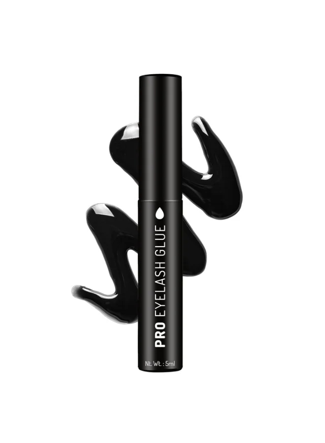 سويس بيوتي Swiss Beauty Pro Eyelash Glue - Black, Eye Makeup, PH balanced Waterproof, Long -Lasting Dries down clear  5Ml
