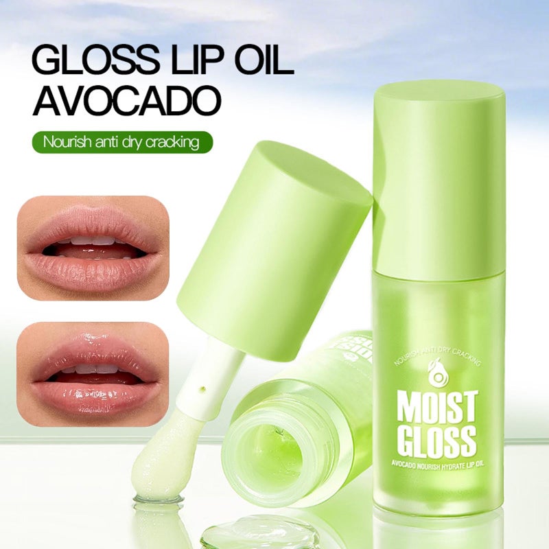 KTouler 4Pcs Hydrating Lip Oil Set,Clear Lip Gloss,Long Lasting Nourishing Revitalizing for Dry Lips,Waterproof,Lip Gloss Base Flavoring Oil for Women Girls(Avocado+Grape+Peach+Honey) - Image 4