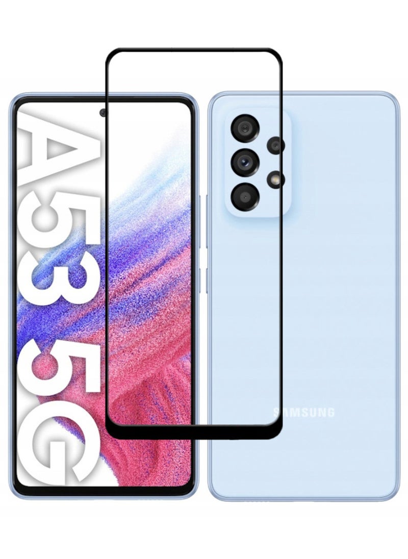 ACLIX Antistatic ESD Dustproof Premium Quality High Definition Tempered Glass Screen Protector Designed For Samsung Galaxy A53 5G - Image 1