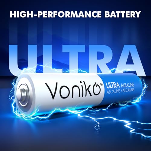 Voniko Ultra AAA Batteries 24 Pack - Alkaline Triple A Battery, Ultra Long-Lasting for All Your Devices, 10-Year Shelf Life, Leak-Proof & Mercury-Free - Image 2