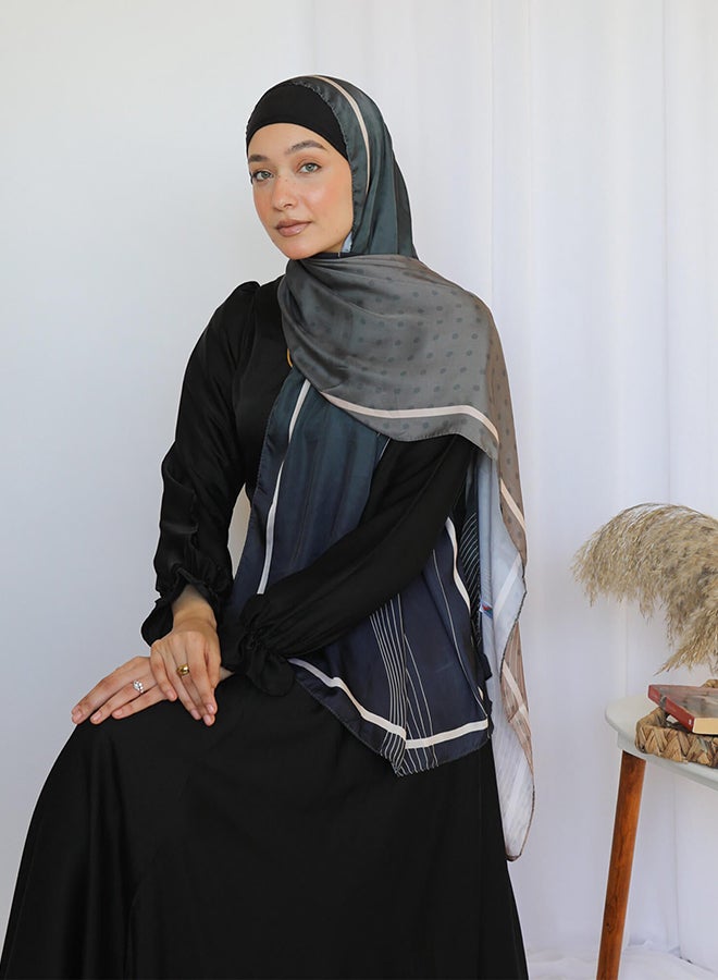 Tie Shop Organza Dark Grey For Women 