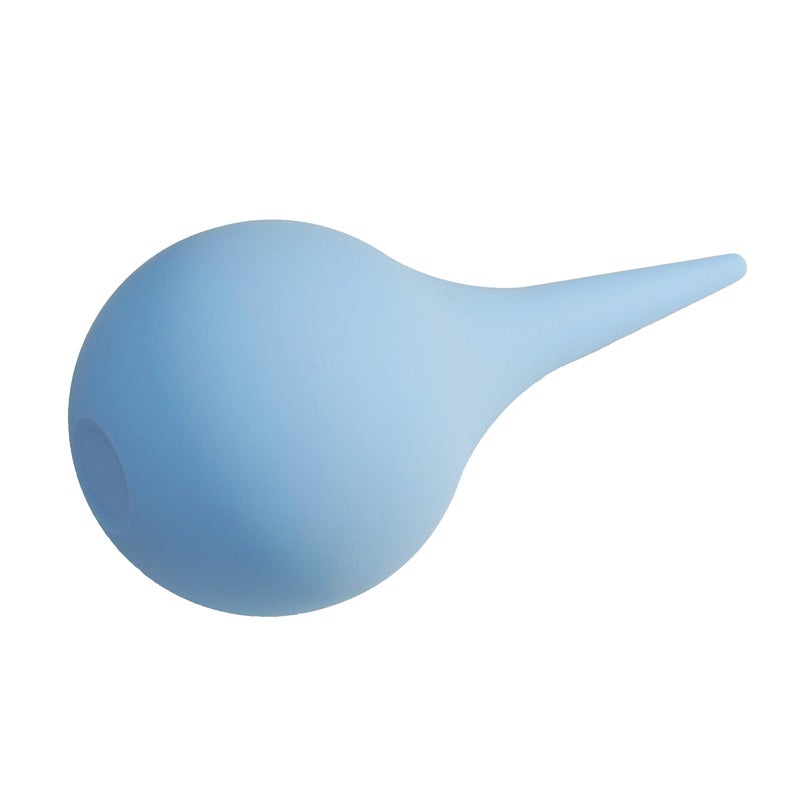 Rubber Suction Ear Syringe90ml Hand Bulb Syringe Ear Washing Squeeze BulbBlue
