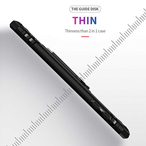 ULAK Compatible with iPod Touch 7/6/5 Case with 2 HD Screen Protectors, Hybrid Rugged Shockproof Cover with Built-in Kickstand for iPod Touch 7th/6th/5th Generation (Black) - Image 5