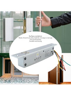 AGYMNX Fail-Safe Deadbolt Electric Drop Bolt Lock 12V for Narrow Door Access Control System  - Image 2