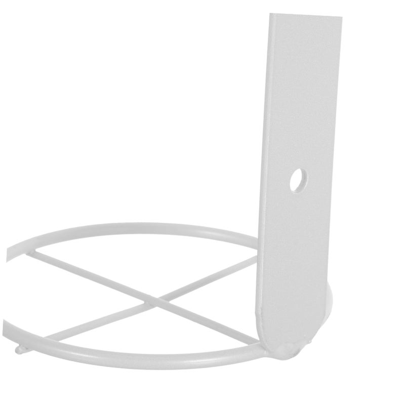Wall Mounted Wine Rack Holder 2 Pcs White Storage Organizer For Kitchen Bar Dining Room - Image 4