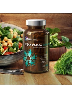OmniBiotics Vegan Omega Dha+Epa  Mdcertified Prenatal Dha With Epa  8X More Dha Than Krill Oil! Fishfree Omega Essential Fatty Acids Algal Omega3 Omega6 Dha Epa  - Image 5